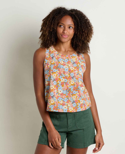 Sunkissed Button Back Tank