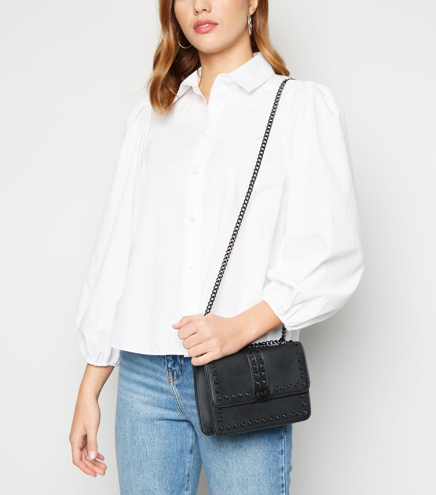 Bum bag with belt detail