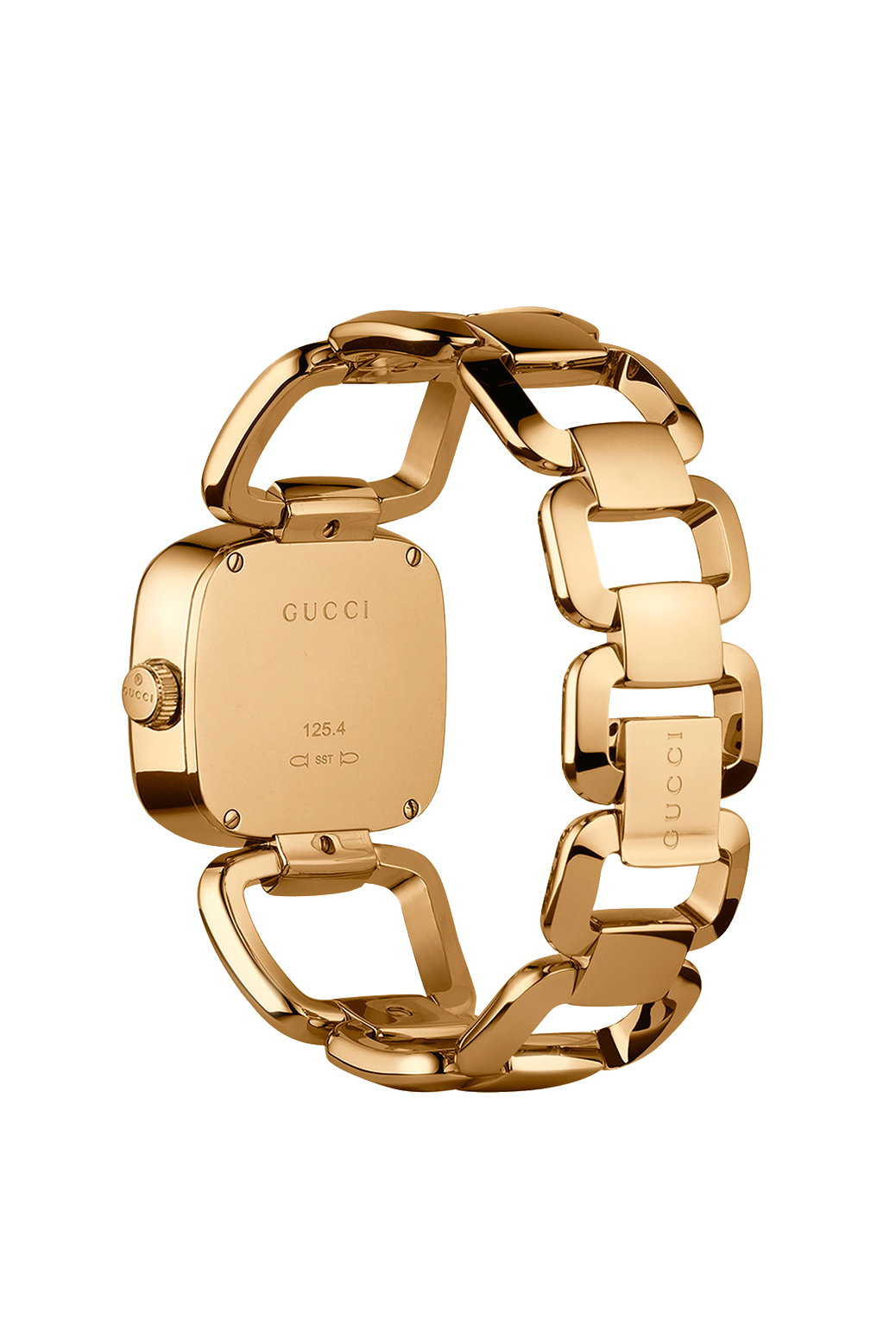 Gucci G Collection Diamond Gold Plated Ladies Watch